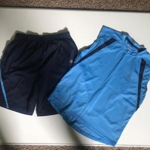 Champion Boys Short & Tee